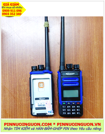 PIN Bộ đàm KIRISUN 7.2v, Pin sạc Li-Polymer 3.7v cho Bộ đàm KIRISUN 7.2v /Nhận thay pin Bộ đàm KIRISUN 7.2v